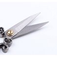 thumbnail image 4 of Tijeras de costura de acero inoxidable vintage europeo, herramientas de bricolaje, patrón de nubes, tijeras para bordado, manualidades, obras de arte y uso diario (plata), 4 of 5