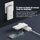 thumbnail image 3 of Cargador portátil Q PD20W de 10 000 mAh con cables integrados, enchufe de pared CA, carga rápida USB C, 3 cables y 5 salidas, compatible con iPhone, tabletas y smartphones., 3 of 7