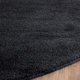 thumbnail image 3 of Safavieh Himalaya Black Shag Rug - Round 6', 3 of 3