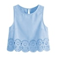 thumbnail image 6 of LILIYA Basic Tank Tops for Women Cotton Casual Solid Color Womens Summer Tank Tops Adjustable Loose Fit V Neck High Strechy Sleeveless Womens Camisole Basic Cami Layering Shirts, 6 of 6