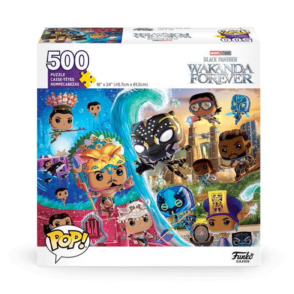 Puzle Funko Pop! Black Panther: Wakanda Forever, 500 piezas