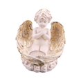 thumbnail image 1 of Adorable estatua de ángel con portavelas LED Tealight Colección Adornos Estatuilla de ángel para la entrada Mantel Inicio Decoración de de Estilo C perfecl estatua de ángel, 1 of 8