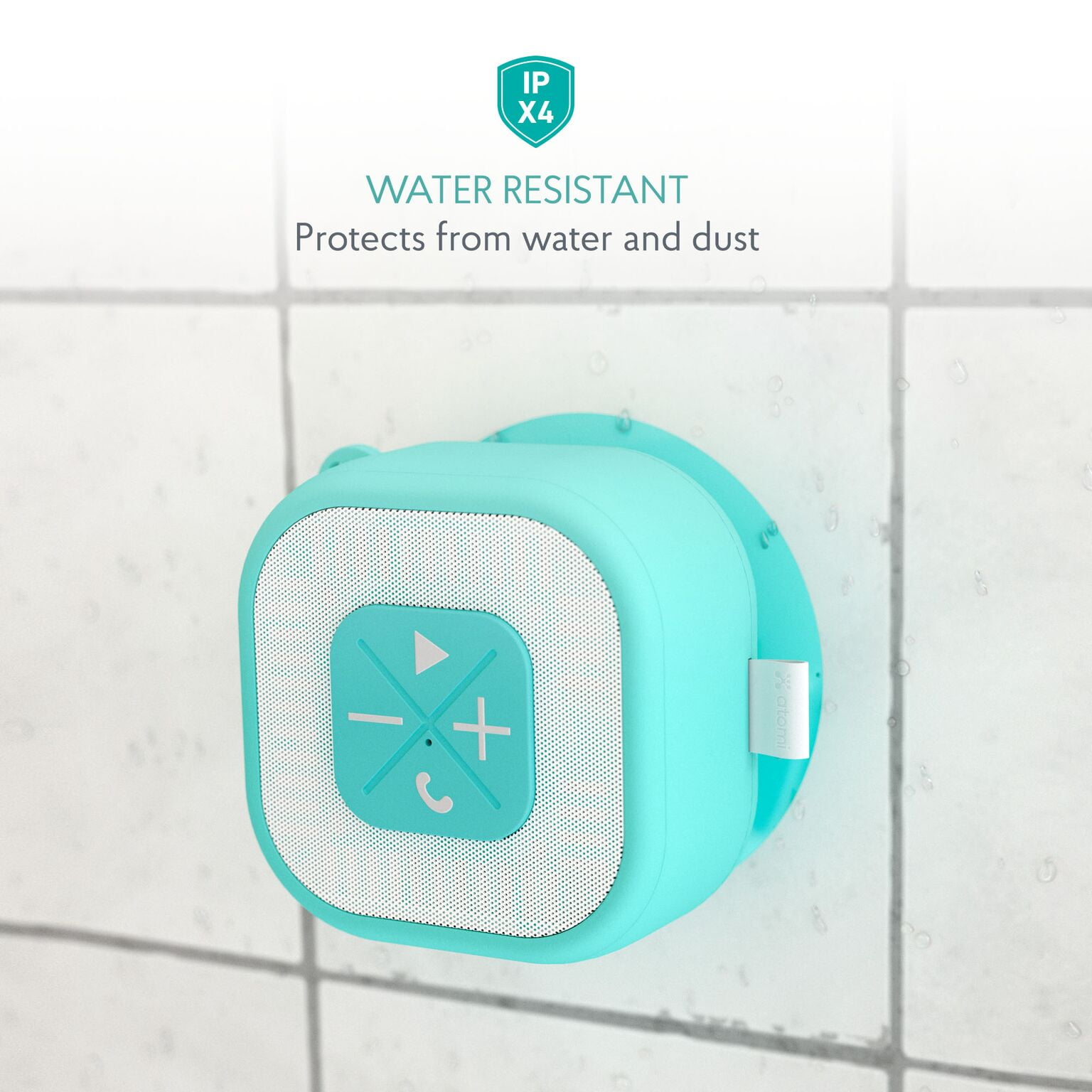 atomi bluetooth shower speaker