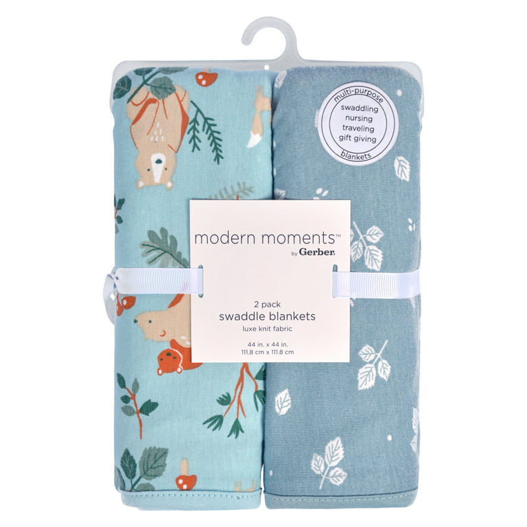 Modern Moments by Gerber Baby & Toddler Boys XL Ultra Soft Swaddle