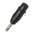 thumbnail image 1 of Adaptador XLR de 3 pines a 6,35mm WDOplteas Convertidor de conector multiusos duradero portátil, 1 of 8