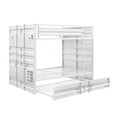 thumbnail image 2 of ACME Cargo Full/Full Bunk Bed in White, 2 of 6