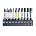 thumbnail image 1 of 1/4 Screwdriver Bit Set Magnetic Impact the Cross hexagonal Torx with Bit holder, 1 of 10