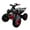 Black, variant on X-Pro Brand New 125cc Gas ATV, Automatic Transmission w/Reverse Remote Control Big 19"/18" Tires