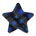 thumbnail image 2 of Star Night Light Auto On/Off Plug-in Wall Light with Light Sensor Warm White LED for Home Party Blue Snowflake Pattern, 2 of 6