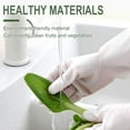 thumbnail image 6 of 2-Pair Reusable Rubber Gloves, Long Sleeve Household Cleaning Gloves, Non-Slip Grip Dishwashing Gardening Painting, 30cm Forearm Protection, Durable, 6 of 9