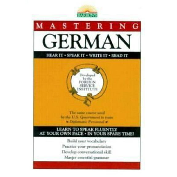 Pre-Owned Mastering German: Book Only (Paperback) 0812022106 9780812022100