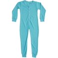 thumbnail image 1 of Thermal Union Suits for Girls 96363-BLU-10-12 Blue, 1 of 1