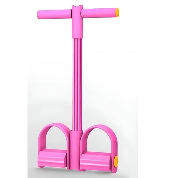 BESTSKY Multifunction Tension Rope, 6-Tube Elastic Yoga Pedal Puller Resistance Band, for Waist/Leg Stretching Slimming Training