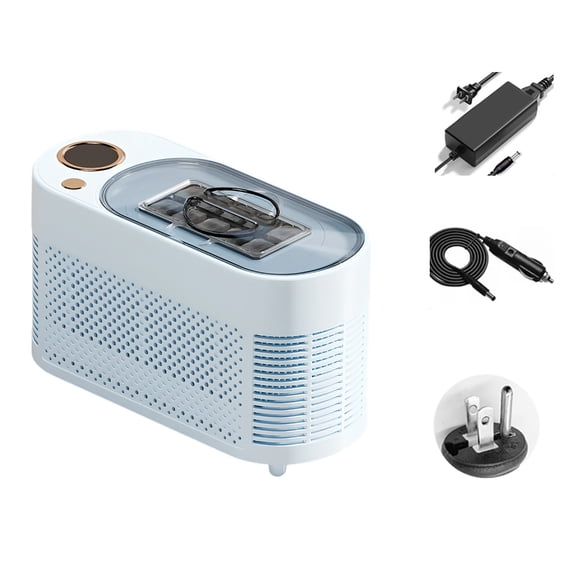 Sinyiin Small Ice Maker 12V Portable Ice Machine Simple Ice Maker Plastic Ice Maker