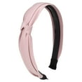 thumbnail image 2 of Pxiakgy headbands for women Headband WideBrimm Bow Womens Point Wave Band Tie Hair Headwrap Hairband Headband Pink + One size, 2 of 2