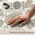 thumbnail image 6 of ODIKA Round Shaped Delicate Blooming Motifs Symmetrical Layout Border for Playroom, Bedroom, Reading Nook, Pet Friendly & Kids Safe Play, 6 of 7