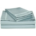 thumbnail image 1 of Egyptian Cotton 650 Thread Count Solid Sheet Set  Twin-Teal, 1 of 5
