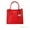 Red, variant on Womens Mercer Medium Messenger Pebbled Leather Crossbody Bag, Bright Red 35S1GM9M2L-Bred