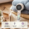 thumbnail image 4 of Inerposs Rechargeable Fabric Shaver, Lint Remover with LED Display, 3 Speed Sweater Defuzzer, Portable USB Lint Cleaner for Sweaters, Blankets, Upholstery, 4 of 9
