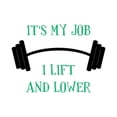 thumbnail image 2 of CafePress - Lift Lower -  Round Wood Ornament 4", 2 of 2