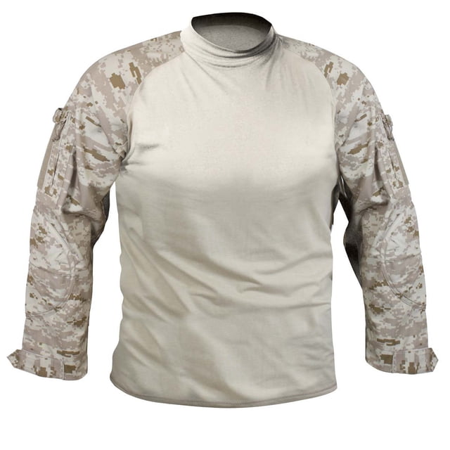 Rothco Military FR NYCO Combat Shirt - Desert Digital Camo, X-Large