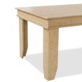 thumbnail image 3 of Spacious Farmhouse Dining Table for 6-8 – 71'' Long Plain Wood Rectangular Kitchen Table – Sturdy Frame – Rustic Light Oak Finish – Ideal for Family Meals, Office, or Study – Light Oak Color, 3 of 8