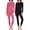 Set 5, variant on 4 Piece: Womens Thermal Underwear Set - Thermal Underwear for Women Fleece Lined Top & Bottom Long Johns