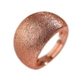 thumbnail image 1 of Anillo de boda de metal cepillado para compromiso, cumpleaños, graduación, regalos de, 1 of 8