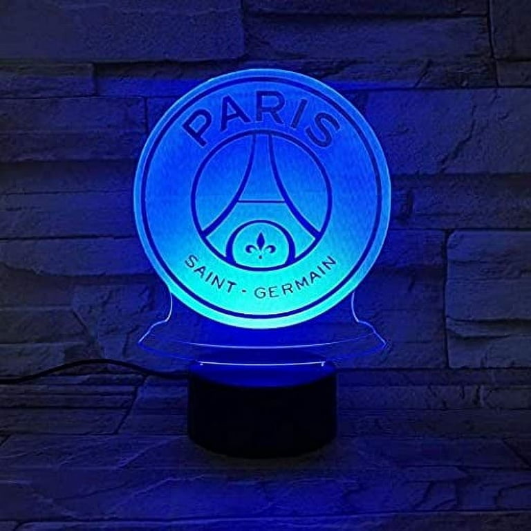 PSG soccer logo lamp