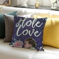thumbnail image 3 of SHANXI  MOM I Love You!Meaningful Gifts for Mom, Gift Ideas for Mom,Mother’s Day Birthday Gifts Flannel Throw Pillow Case Cushion Cover Couch Decorative Square 20x20in, 3 of 5