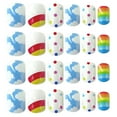 thumbnail image 2 of Fake Acrylic Nails Nail Art Stickers Tips Wraps Nail Tips For Kids French Nails, 2 of 3