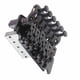 thumbnail image 1 of Accesorios para instrumentos musicales, sistema de puente de trémolo, sistema de puente de trémolo de guitarra doble, estabilizador de resorte de guitarra, uso conveniente, 1 of 9