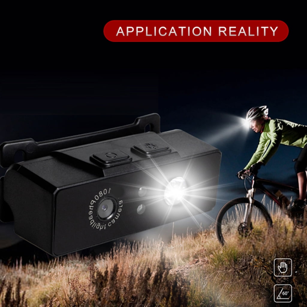 Rechargeable Headlamp Camera for Extended Use in Various Environment Recorder