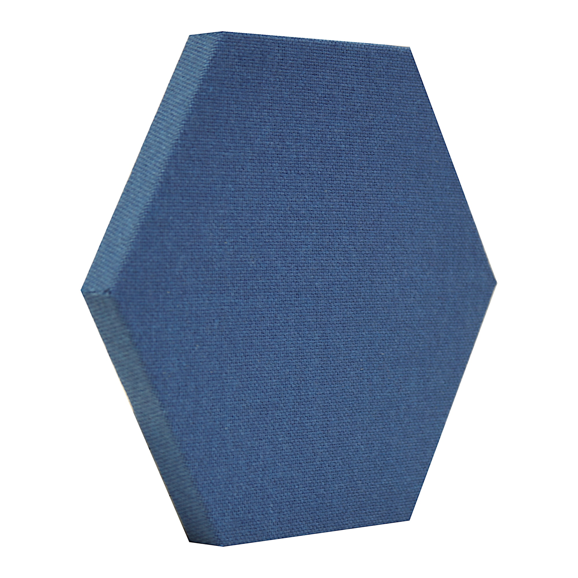 ATS Acoustics Hexagon Fire Rated Sound Absorbing Acoustic Panel 12" x 1" (Deep Ocean)
