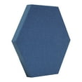 thumbnail image 2 of ATS Acoustics Hexagon Fire Rated Sound Absorbing Acoustic Panel 12" x 1" (Deep Ocean), 2 of 7