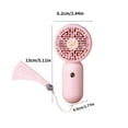 thumbnail image 2 of EGNMCR Portable Fan Desk Fan Important Technology For The Development Of The Technology Is The Technology For The Development Of The Technology. hand held fan, 2 of 2