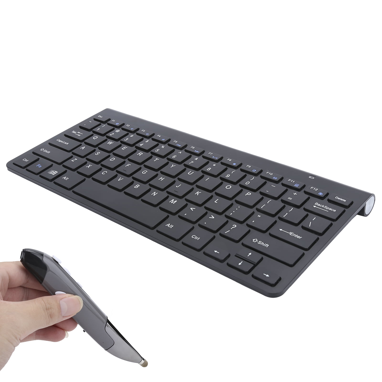 KM909 2.4GHz Pocket Pen Mouse Slim Ergonomic Design Optical Wireless Handwriting Mice for Phone Laptop