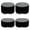 Black, variant on Ywmsfl Pack of 4 User Friendly Foldable Cake Stands for Multiple Tiers Dessert Presentation Feature Secure Structure