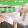 thumbnail image 3 of Contenedores Reutilizables para Snacks MACTANO 240mL con 3 Compartimentos, 40 Sets, 3 of 7