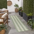 thumbnail image 6 of Nourison Positano 2'2" x 10' Blue Green Modern Rug, 6 of 11