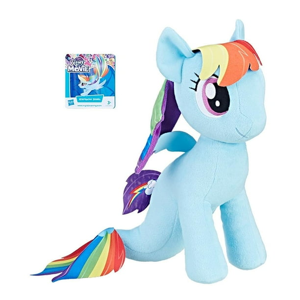 Peluche My Little Pony Pony Sirena Rainbow Dash cm