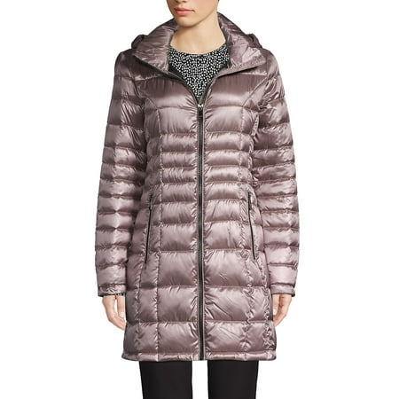 Petite Packable Shirred-Back Down Puffer Coat (Best Coats For Petite Frames)