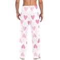 thumbnail image 4 of FORMRS Mens Pajama Pants with Pockets Sleepwear Lounge Bottoms Sizes S-2XL, Geometric Love, 4 of 7