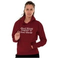 thumbnail image 4 of Good Moms Sometimes Say Bad Words Hoodie Sweatshirt Women Brisco Brands 2X, 4 of 6
