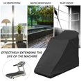 thumbnail image 4 of Black 210D Oxford Treadmill Cover, 200x95x150cm, Durable & Water-resistant Protection, 4 of 4