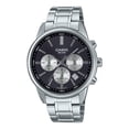 thumbnail image 1 of Casio Standard Chronographe Analogique Acier Inoxydable Cadran Gris Quartz MTP-E515D-1AV Montre pour Homme, 1 of 2
