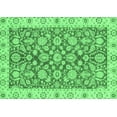 thumbnail image 1 of Ahgly Company Indoor Rectangle Oriental Emerald Green Traditional Area Rugs, 8' x 10', 1 of 4