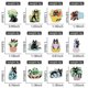 thumbnail image 2 of Broche con insignia YONGSHENG de la serie Black Cat And Plant tipo C, 2 of 5