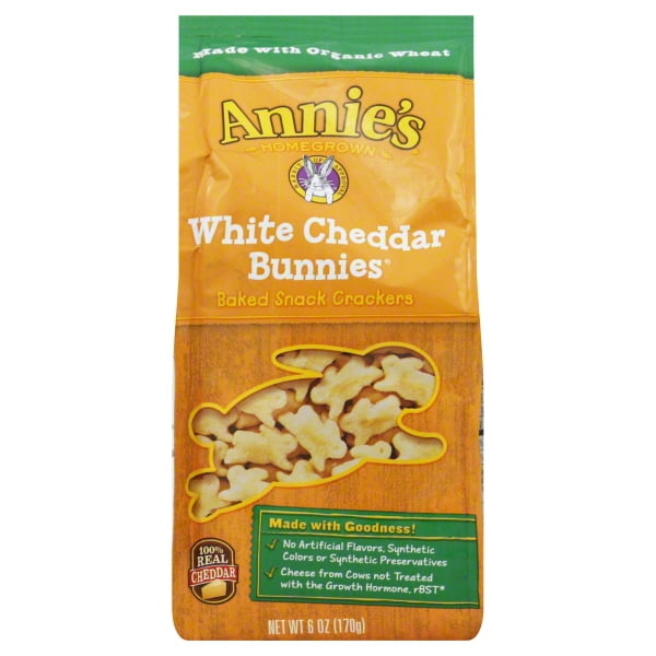 Annie's White Cheddar Bunnies 6oz Bag