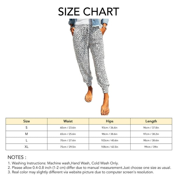 Women Lounge Pants, Women Casual Pants Elastic Tie Waist Snug Fit